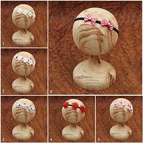 Pack of 12 Multicolor Floral Headbands for Girls